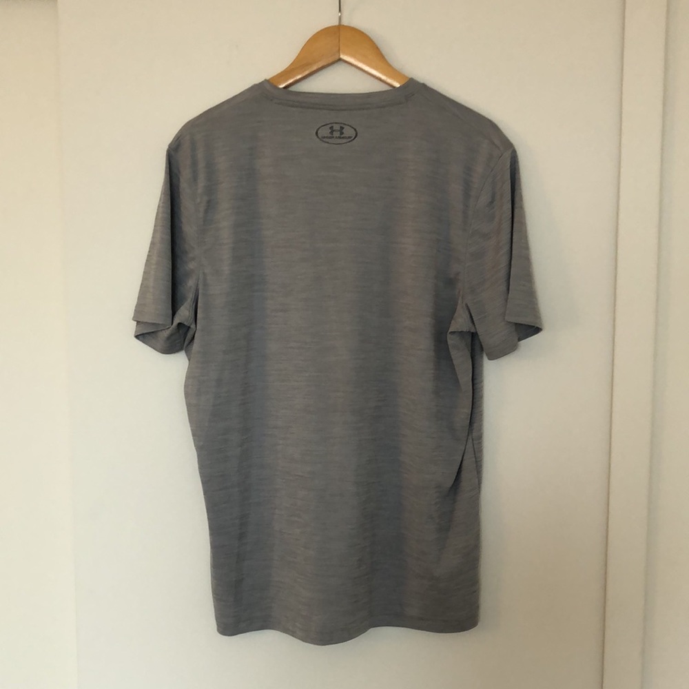 Grey Under Armour Moisture-Wicking T-Shirt - Picture 2 of 3